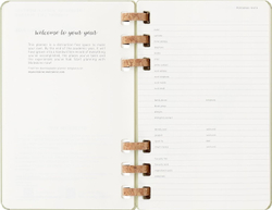 Еженедельник Moleskine ACADEMIC SPIRAL (DHSPK5212AMWH3) Large 150х210мм 200стр кремовые страницы спираль киви