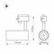Трековый светодиодный светильник Arlight LGD-Gera-4TR-R55-10W Warm3000 024616(2)