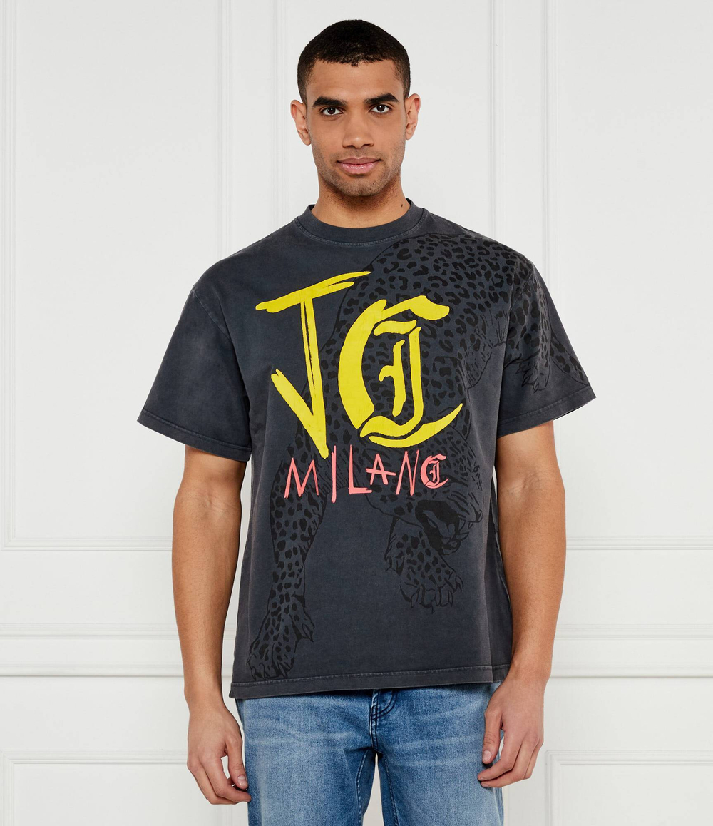 Футболка Just Cavalli - черный(78OAHE14CJW14)