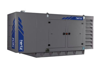 Дизельный генератор Hertz HG 900 DC в кожухе с АВР