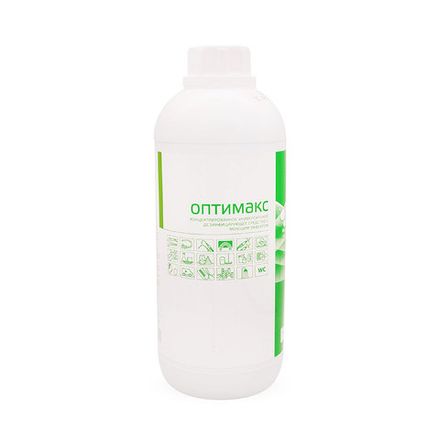 Оптимакс - Универсальное концентрированное дезинфицирующее средство с моющим эффектом, 1000мл