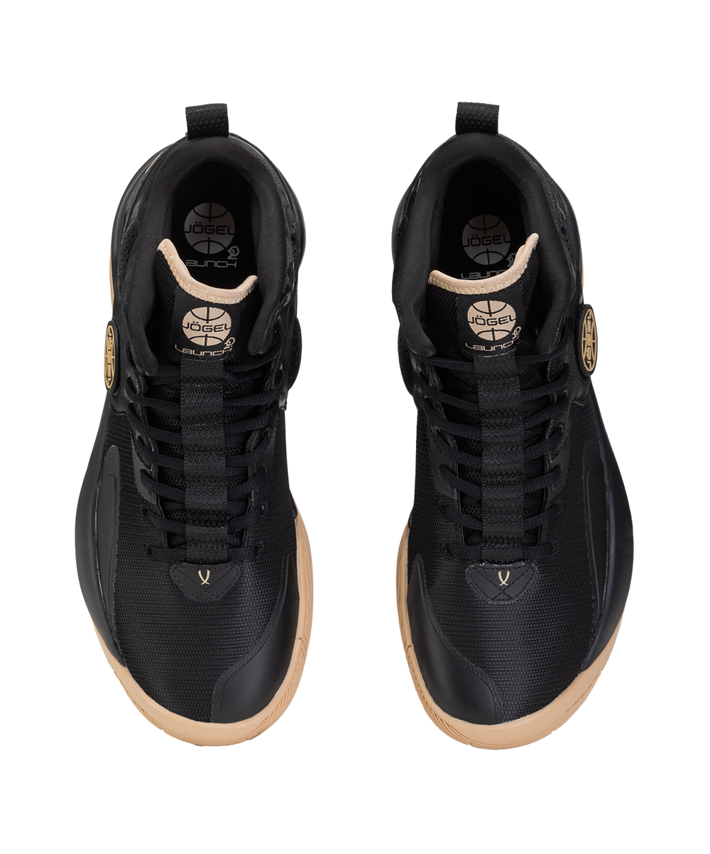 Кроссовки баскетбольные Launch MID, Black/gold