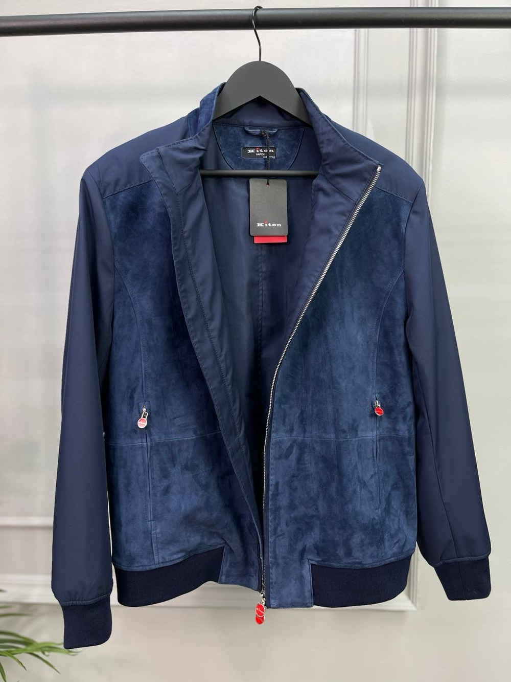 Комбинированный бомбер Kiton