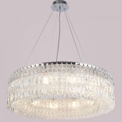 Подвесная люстра ILLUMICO IL5063 IL5063-800PZF-25 CH ELITE