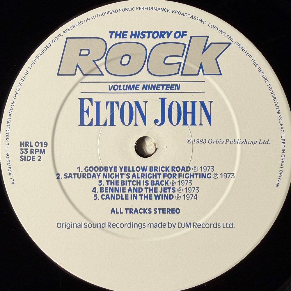 The History Of Rock 19 (Англия 1983г.) 2LP