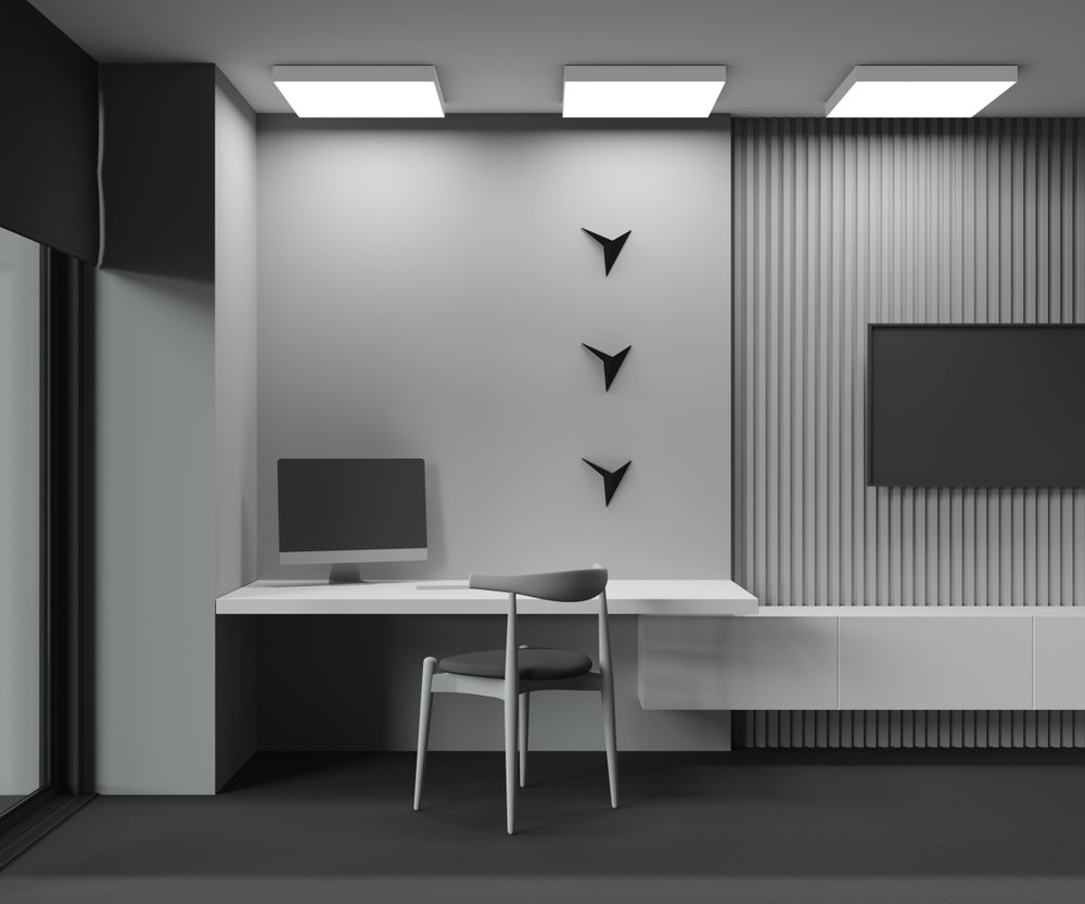 Потолочный светильник Technical C032CL-90W3K-SQ-W