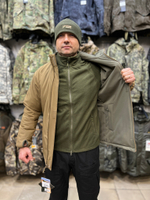 Куртка Двухсторонняя, GONGTEX Олива, Койот