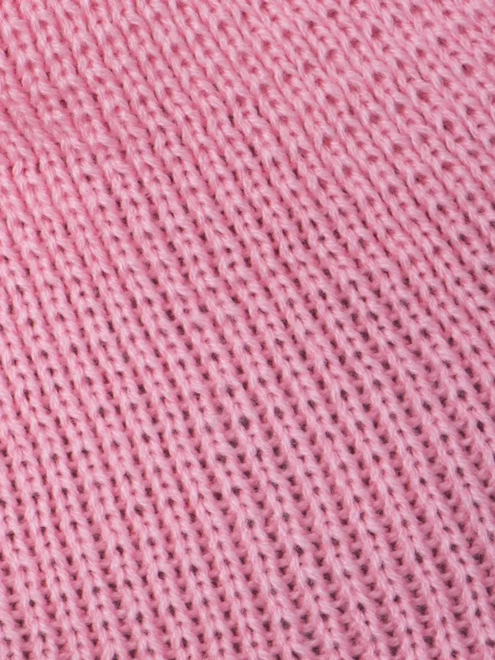 Шарф зимний вязаный с помпонами для девочки