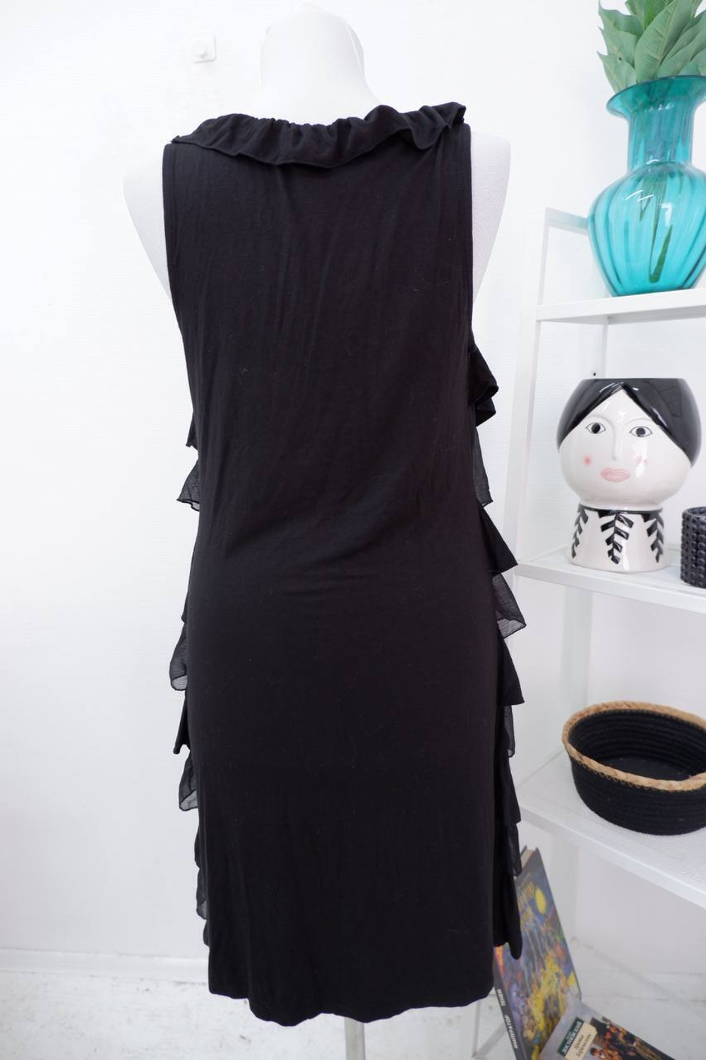 Платье с воланами 46 размер