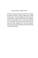 Albalının cinsiyyəti