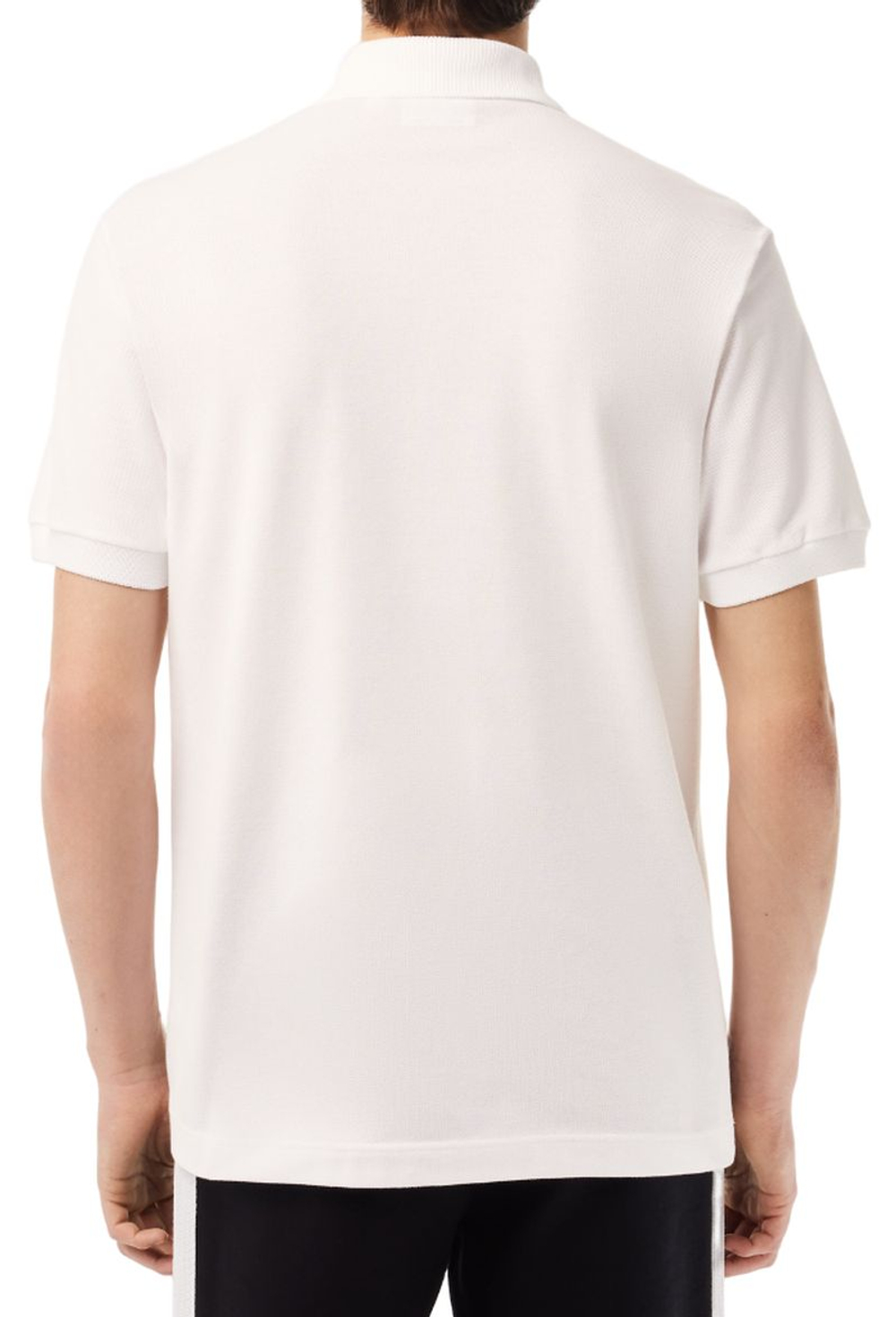 Теннисное поло Lacoste French Made Original L.12.12 Print - white