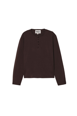 ZARA X BENITO ANTONIO ФУТБОЛКА С ДЛИННЫМИ РУКАВАМИ, КОРИЧНЕВЫЙ