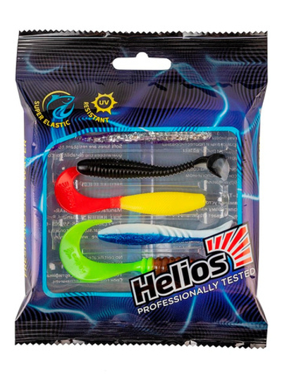 Набор приманок Helios Крупный окунь 5шт/упак SET#3 (HS-PBP2-SET3)