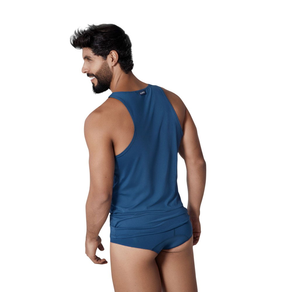 Темно-синяя мужская майка Basis Tank-Top (Размер: XL) (Цвет: темно-синий)