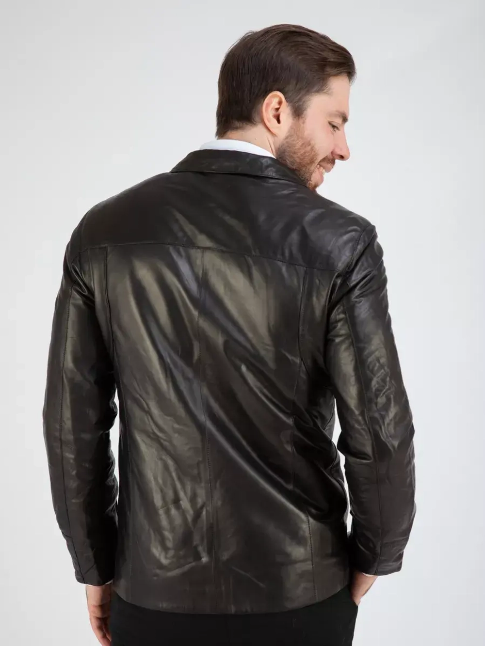 Кожаная куртка демисезонная Турция