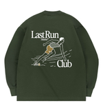 Лонгслив HAIDED Last Run Olive
