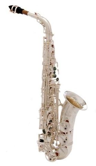 JP045S Саксофон альт Eb, посеребренный, John Packer