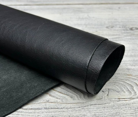 Grizzly Nero (1,4-1,6 мм), цв. Черный, натуральная кожа