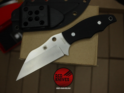 Нож Spyderco Ronin 2 - черная рукоять, клинок сатин RK/501