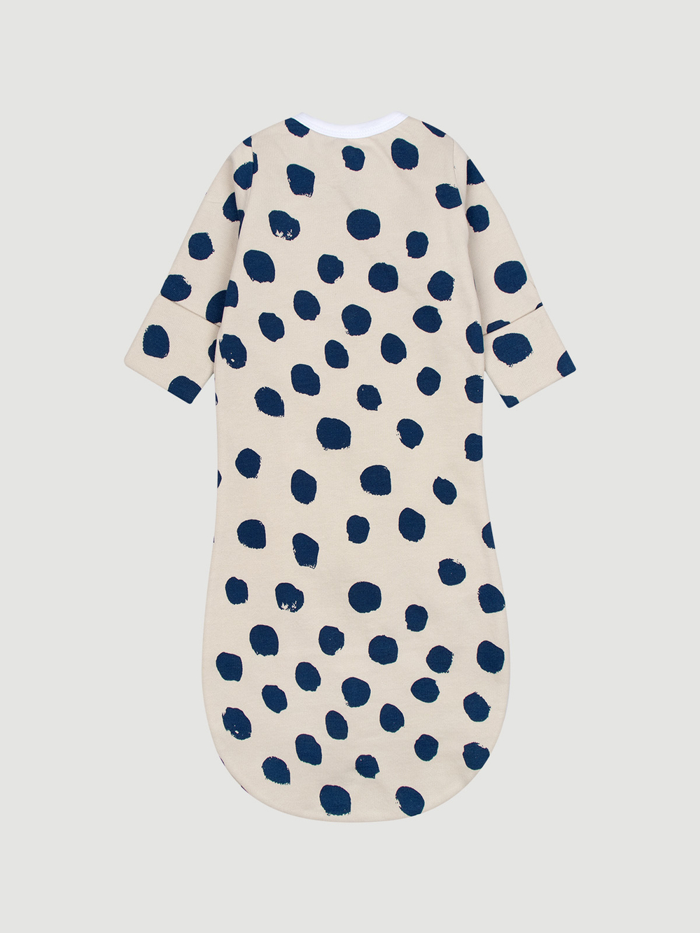 Утеплённый спальный мешок Mjölk Горошки