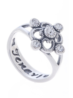 "Рассама" кольцо в серебряном покрытии из коллекции "Marella" от Jenavi