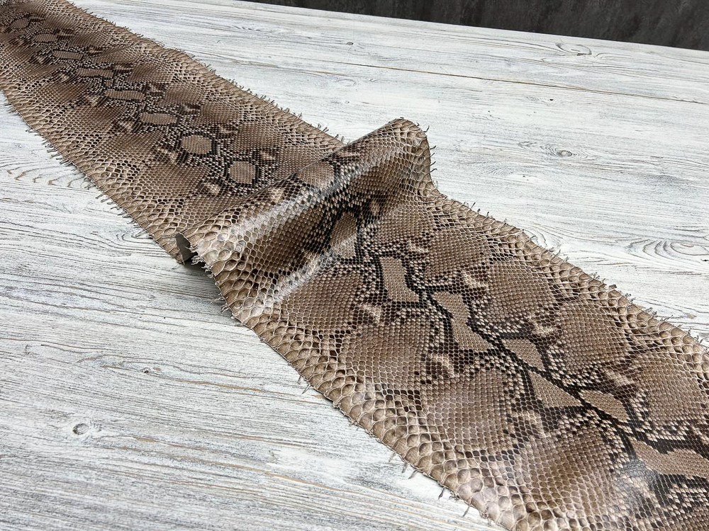 Elwin Lucido Terra (0,4-0,6 мм), натуральная кожа питона