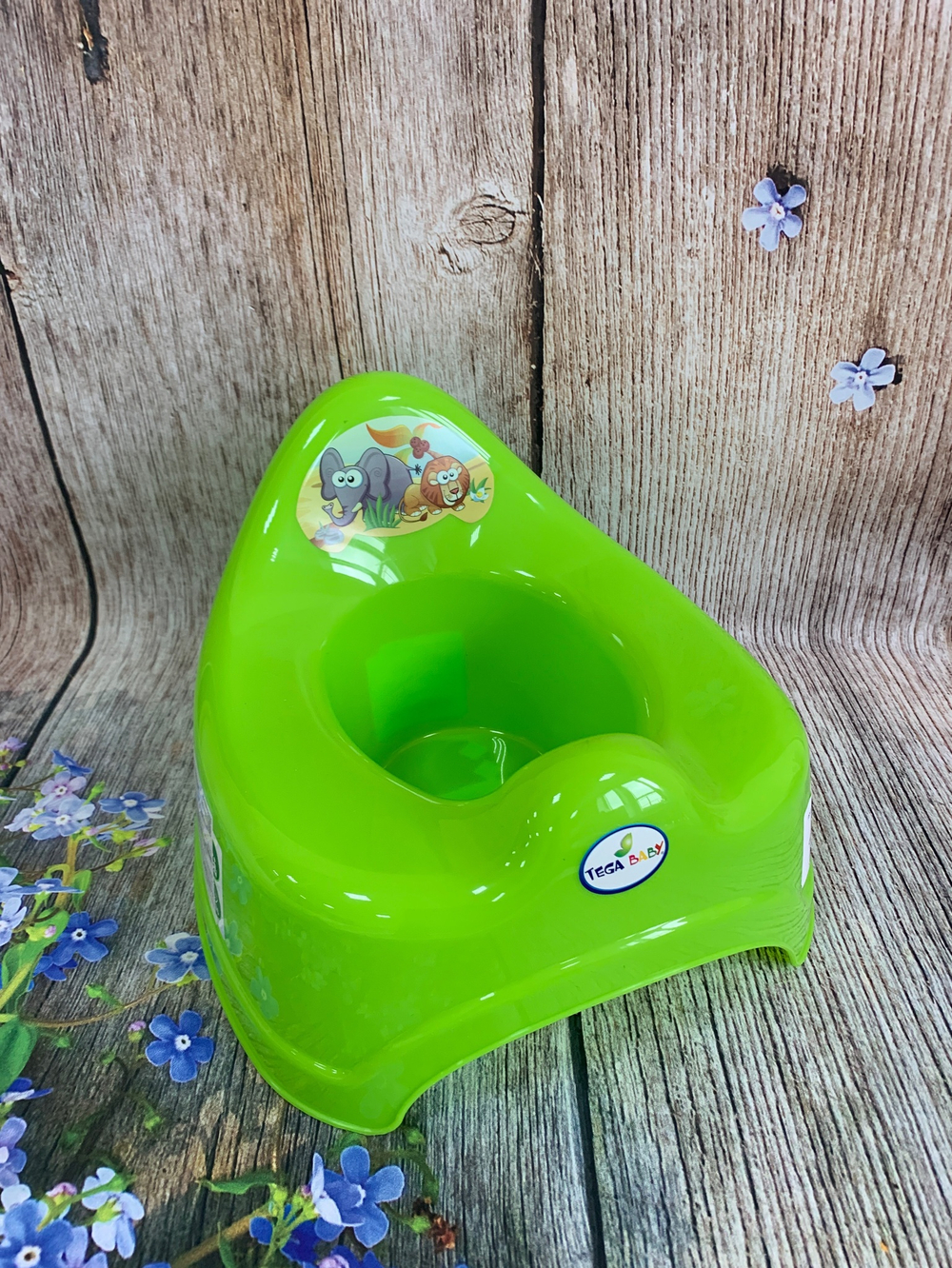 Горшок детский "Сафари" (муз.) (green-салатовый)