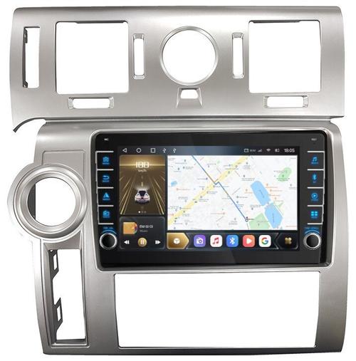 Магнитола для Hummer H2 2002-2009 - Kuberg EW-9298 (кнопки и крутилки), Android 12, Быстрая, CarPlay, 4G SIM-слот