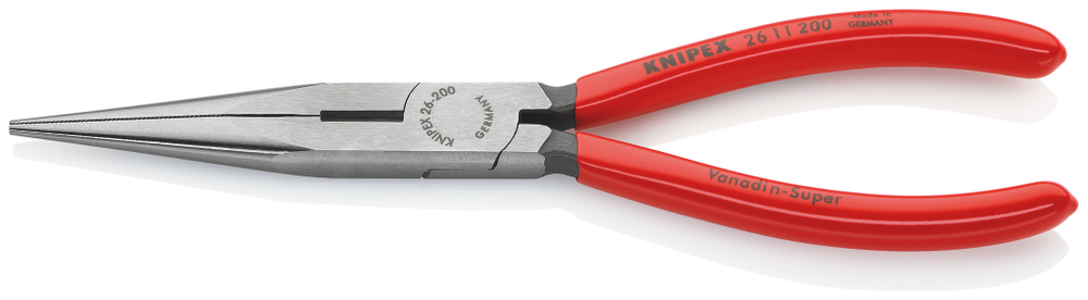 Длинногубцы чернёные KNIPEX 200 мм 2611200SB
