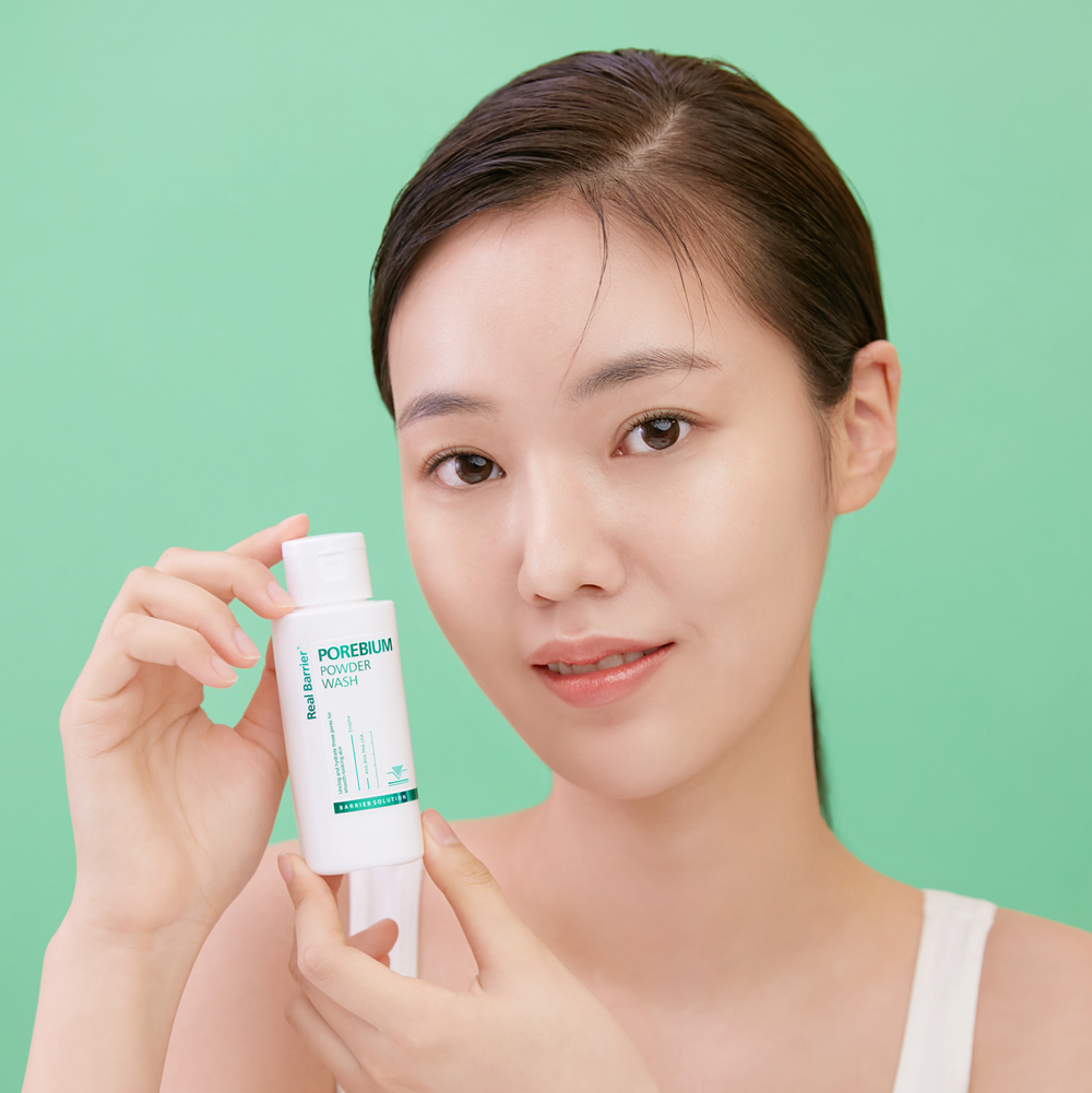 Real Barrier Энзимная пудра с комплексом кислот Porebium Powder Wash 50 гр