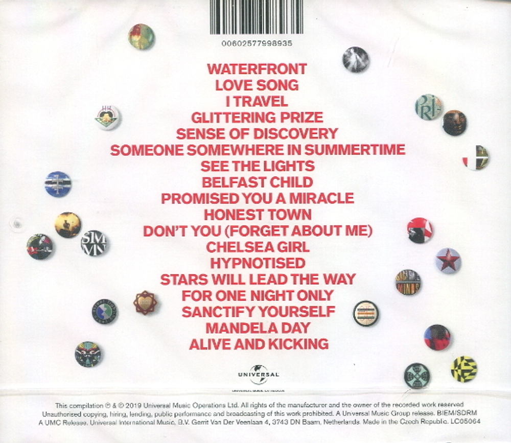 Simple Minds / 40: The Best Of 1979 - 2019 (CD)