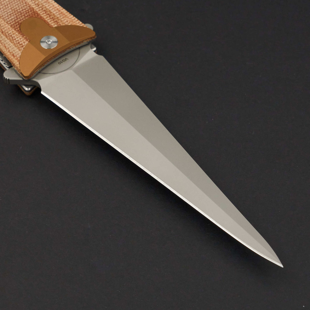 Нож складной Daggerr Чинкуэда Cinquedea micarta BB VG10