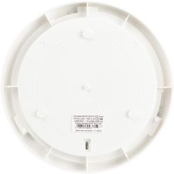 Светильник ЭРА НБО 05-100-001 с ободком Рондо пластик/стекло IP44 E27 max 100Вт круг белый