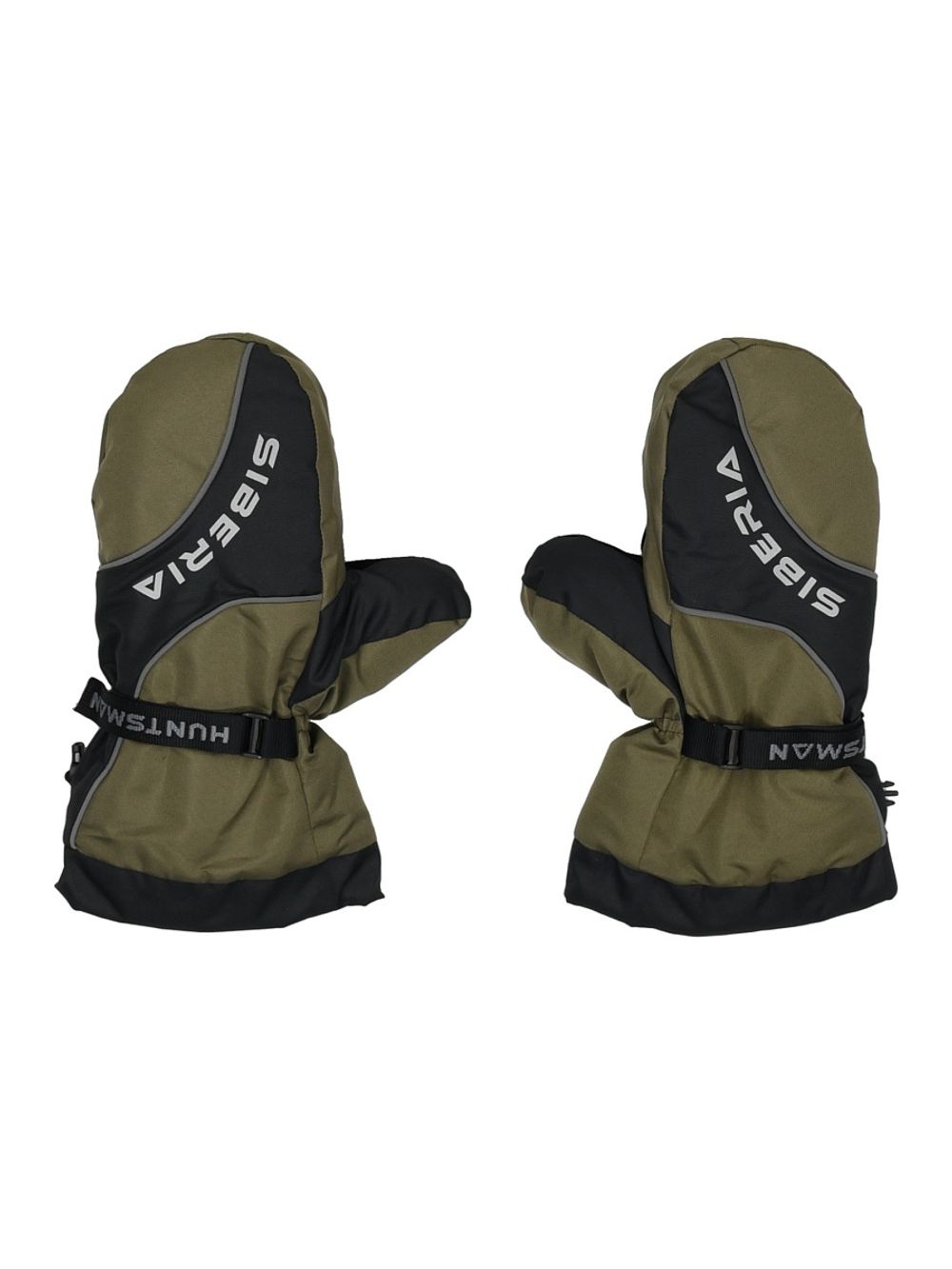 Рукавицы Siberia ткань Breathable цвет Хаки/Черный