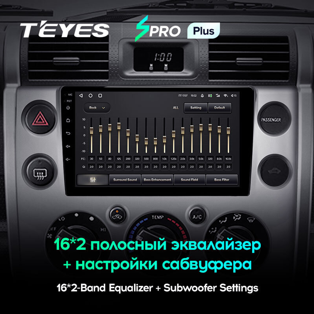 Teyes SPRO Plus 9" для Toyota FJ Cruiser 2006-2020