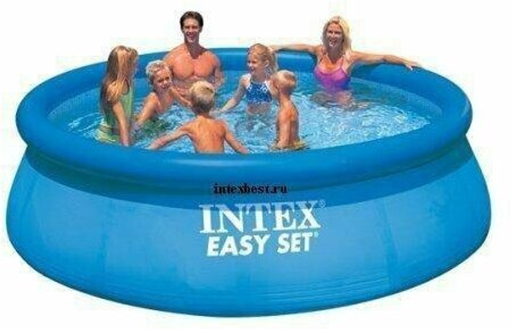 Бассейн Intex Easy Set 28130NP с надувным кольцом 366см*76см, от 6 лет