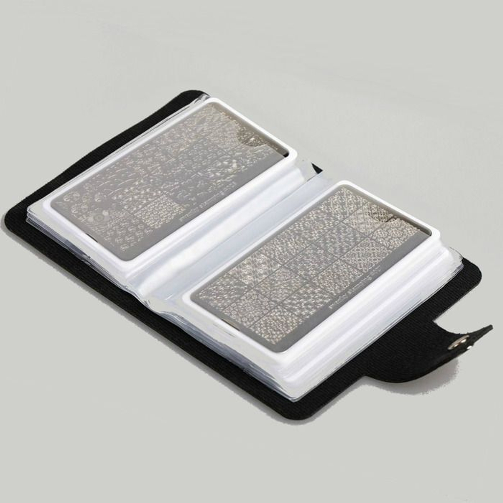 Swanky Stamping Кейс для пластин черный, на 20ш