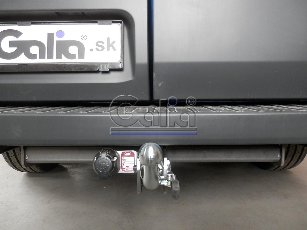 Фаркоп оцинкованный Galia F125C для Ford Tourneo 2013-, Ford Transit 2013-(паспорт и сертификат в комплекте)(без электрики)