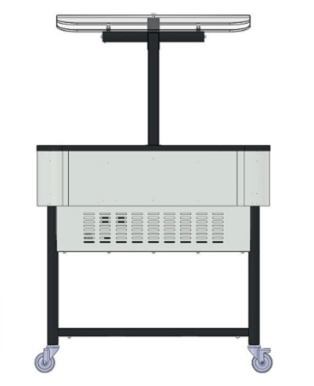 Прилавок нейтральный островной REFETTORIO Furshet RBF23NSI