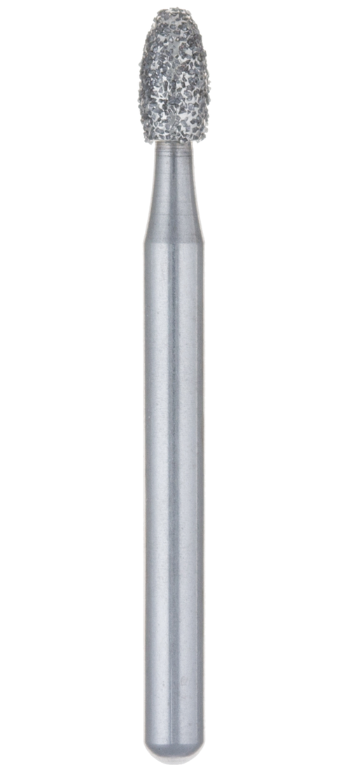 EDENTA 379.314.018 Алмазный бор 379 FG, d 1,8 мм, зернистость стандартная, форма яйцо