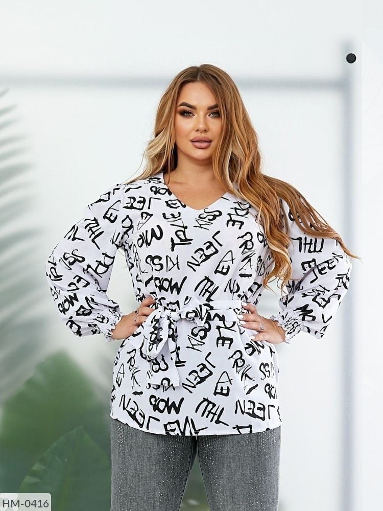 Блуза HM-0416 Фабрика Моды