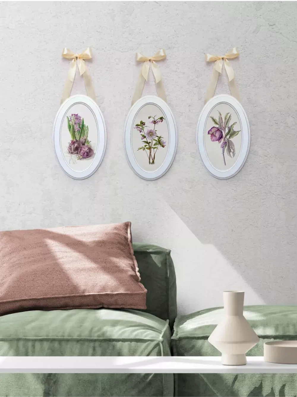 Панно на стену для интерьера 3 шт 28,5*18,5 см