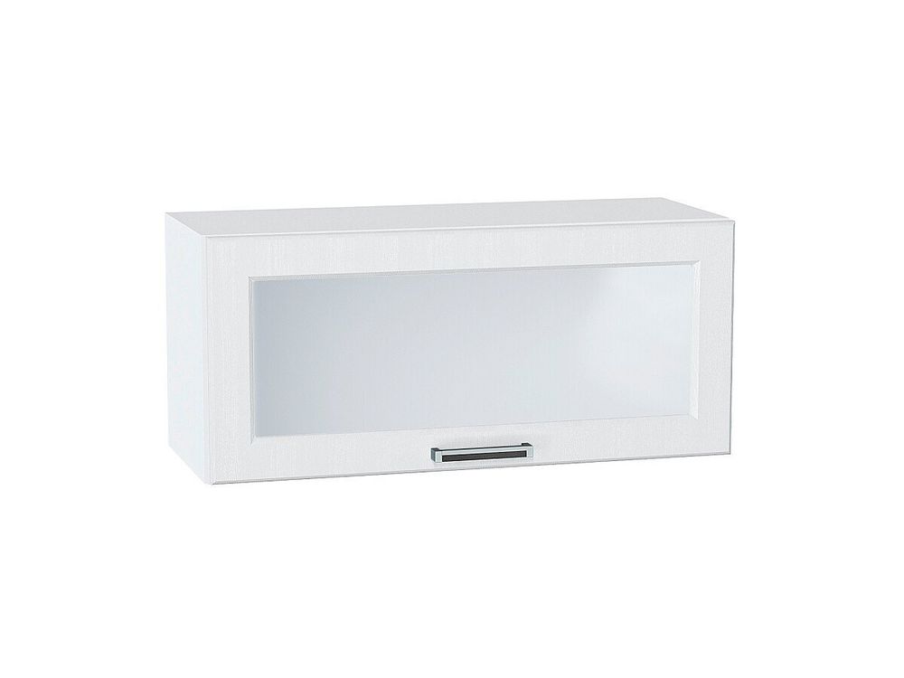 Шкаф верхний горизонтальный остекленный Прага