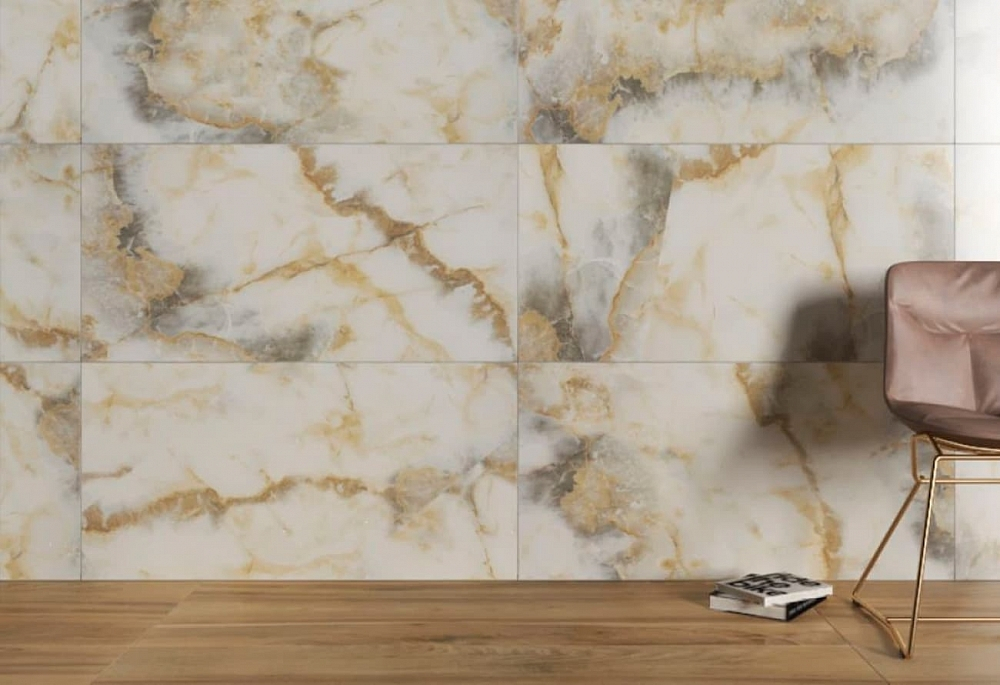 Kutahya Kalsedon Rektifiye Parlak Nano 60x120