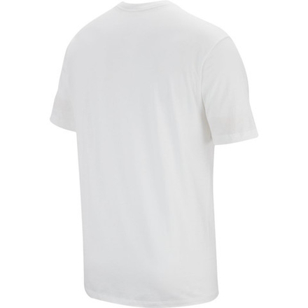 Мужская теннисная футболка Nike NSW Club Tee M - white/black