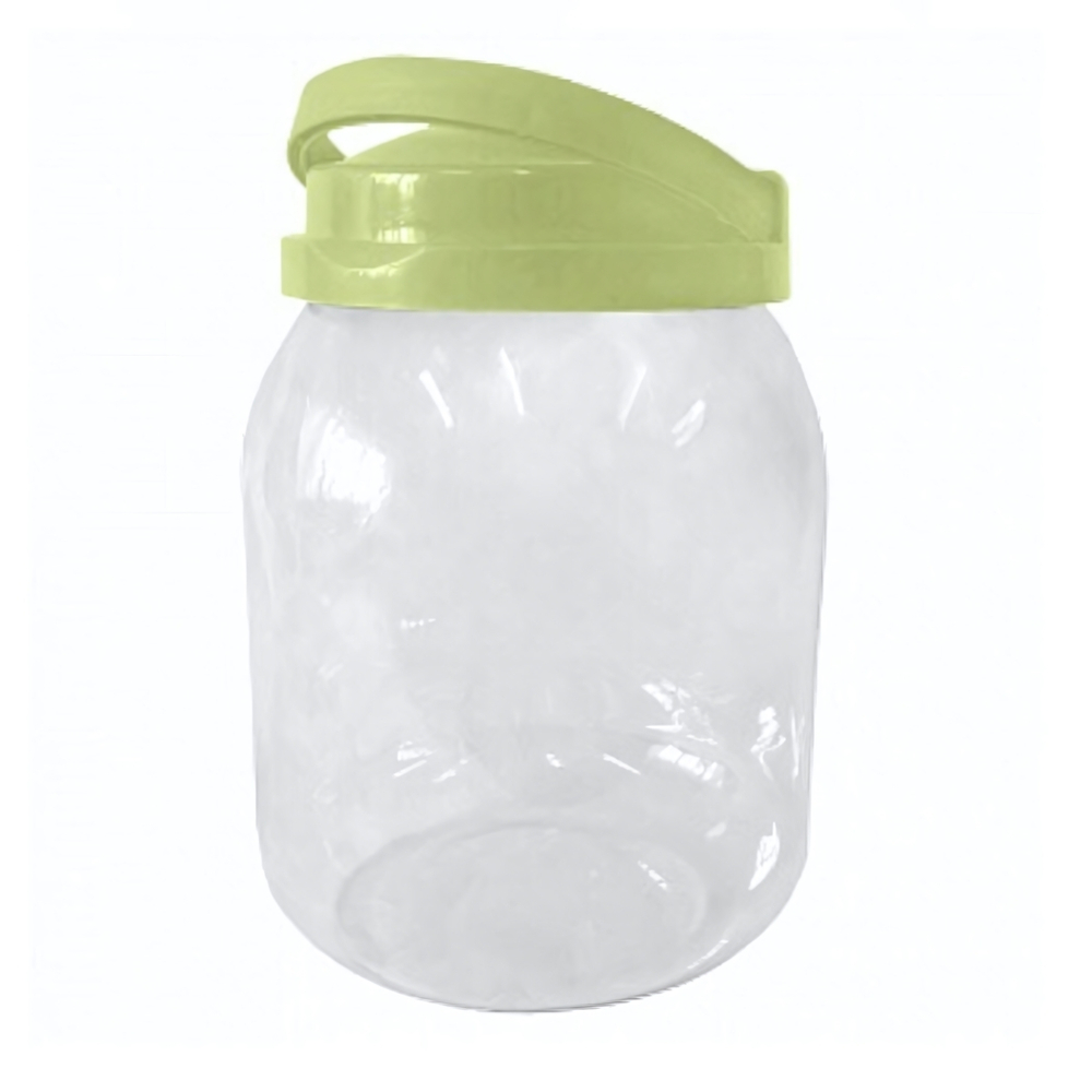 Емкость для хранения "Verona" круглая 2л ПЭТ (салатовый)