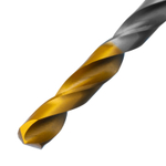 Сверло спиральное по металлу 6,5 x 100 мм, Р6М5, Golden Tip Denzel