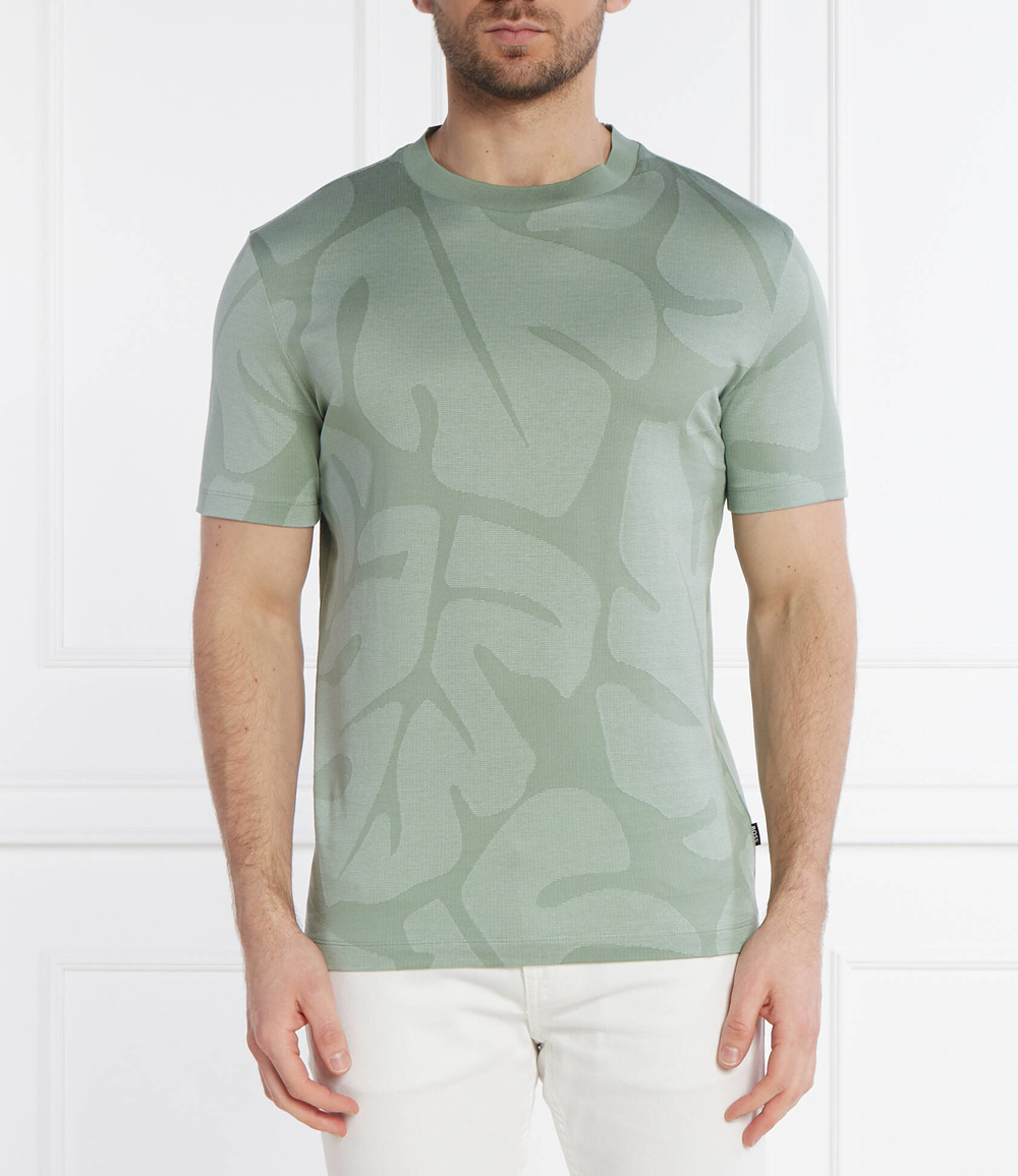 Футболка Thompson BOSS BLACK - зеленый(50511843)