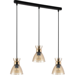 Светильник подвесной (подвес) Rivoli Iris 9186-203 3хЕ27 60 Вт модерн | Rivoli