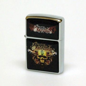 Зажигалка Bullet for My Valentine череп (551)